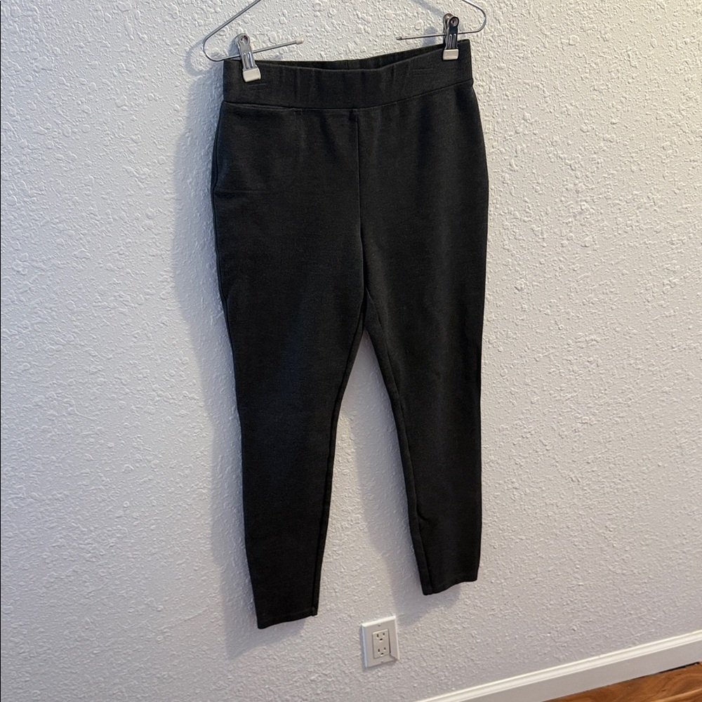 Quince Charcoal Cropped Pants